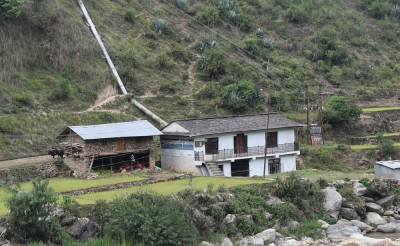  पहिरोले नहर बगाएपछि बागलुङका एक हजार तीन सय १३ घर बिजुली विहीन 